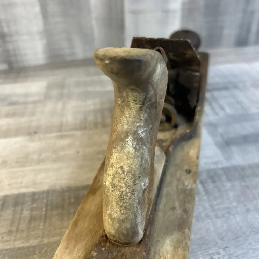 VTG Stanley Traditions Plane Wooden 16”Wood Plane Primitive Tool - Picture 8 of 10